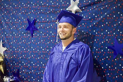 graduate smiling