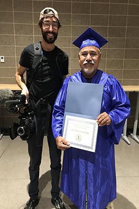 Journalist with graduate